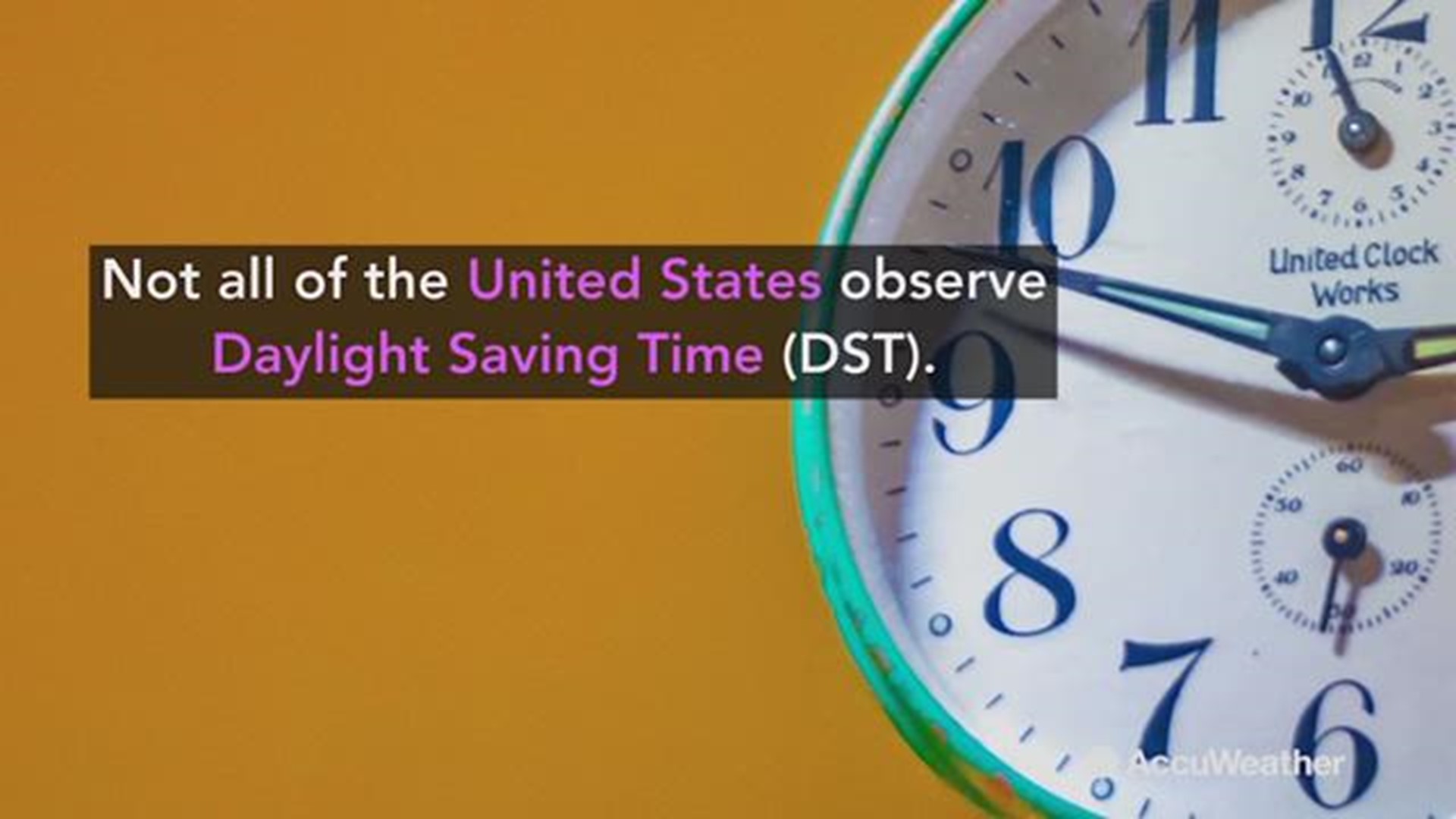 Not all states change the clocks during Daylight Saving Time (DST). Two states, as well as United States territories like Puerto Rico and Guam, stick with the same time all year round.