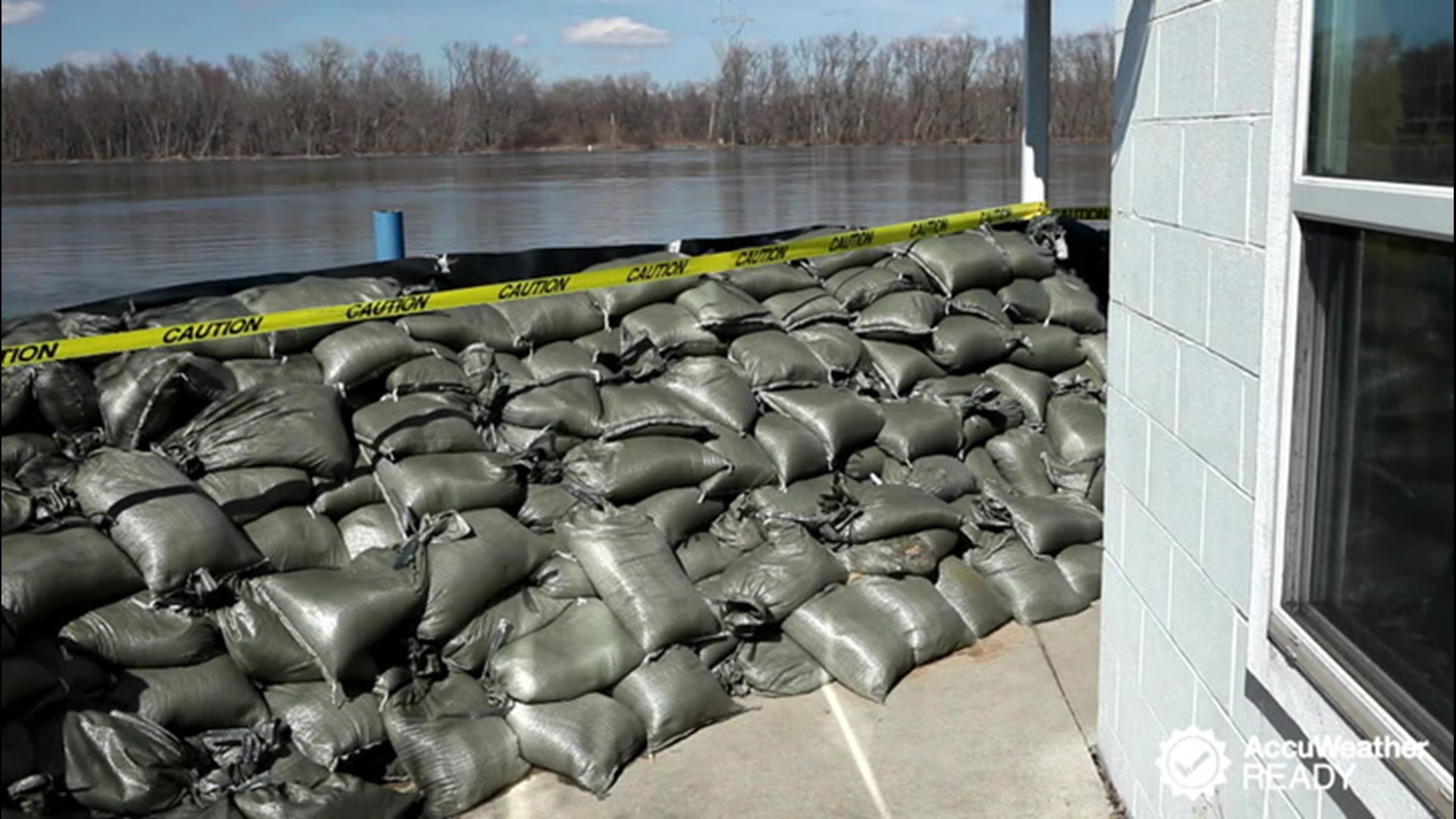 It's common to see homes barricaded with sandbags in anticipation for severe flooding.  Why are sandbags used and what makes them so effective?  Let's find out