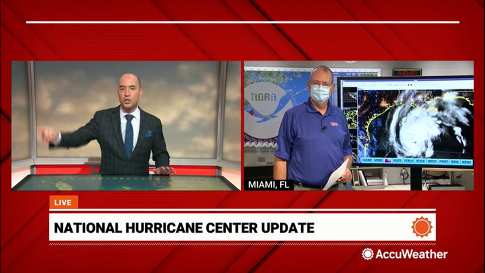 Ken Graham of the National Hurricane Center warns of a 'significant wind event' from Hurricane Zeta as the storm is expected to speed through the southeast U.S.