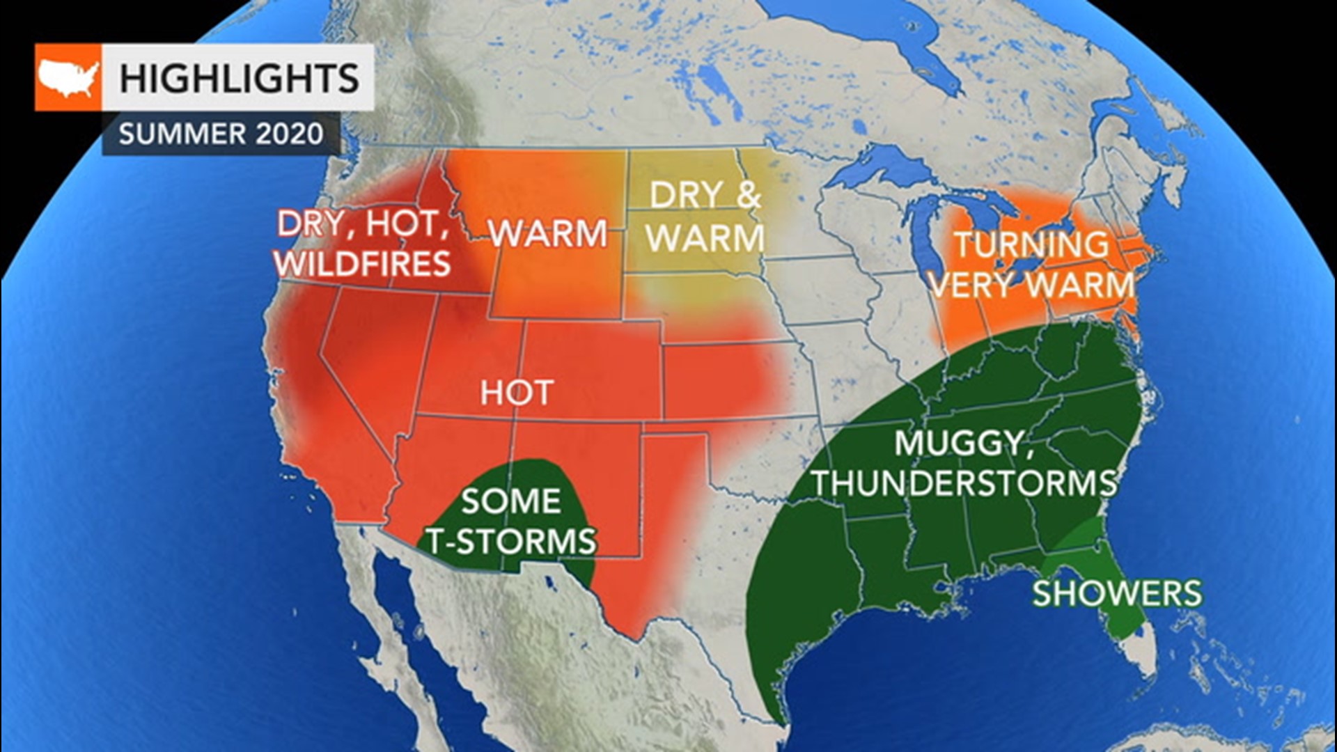 What will the weather be like this summer? Find out in AccuWeather's 2020 summer forecast.