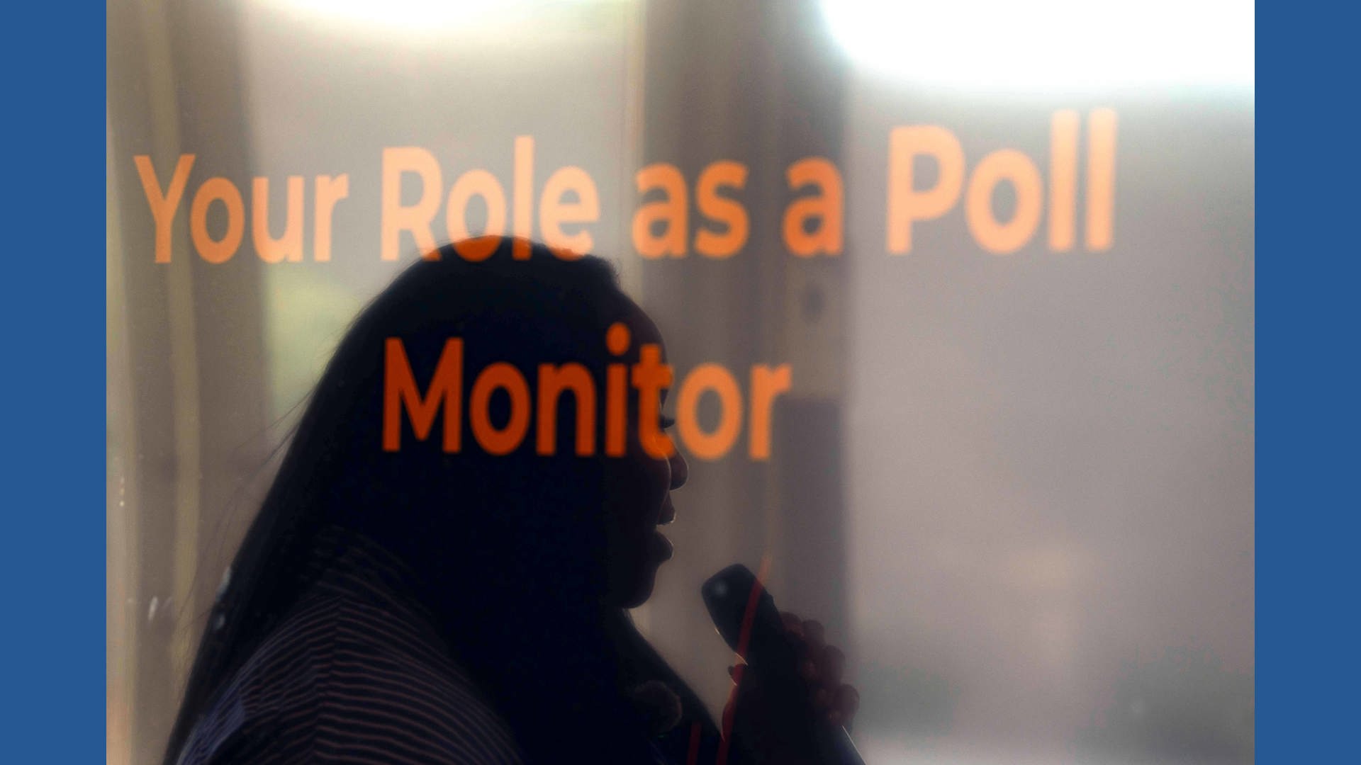 Massive Monitor Thousands of observers are expected to descend on polling places to ...