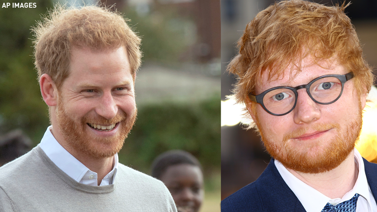 Prince Harry, Ed Sheeran promote World Mental Health Day with 'slightly awkward' encounter
