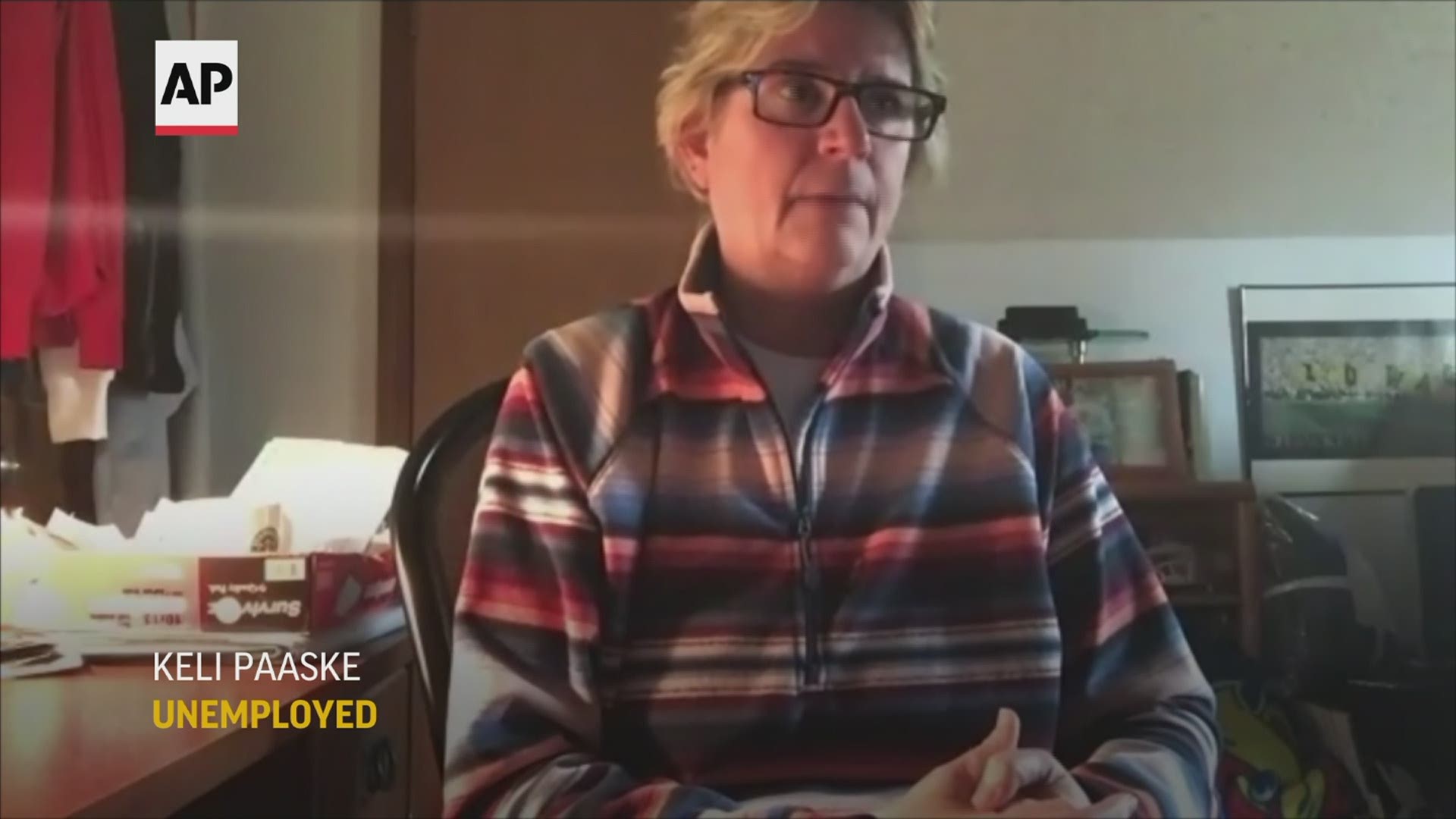 For Keli Paaske of Olathe, Kansas finding work has been difficult. "I don't get a call for an interview, I don't get a rejection. You hear absolutely nothing."