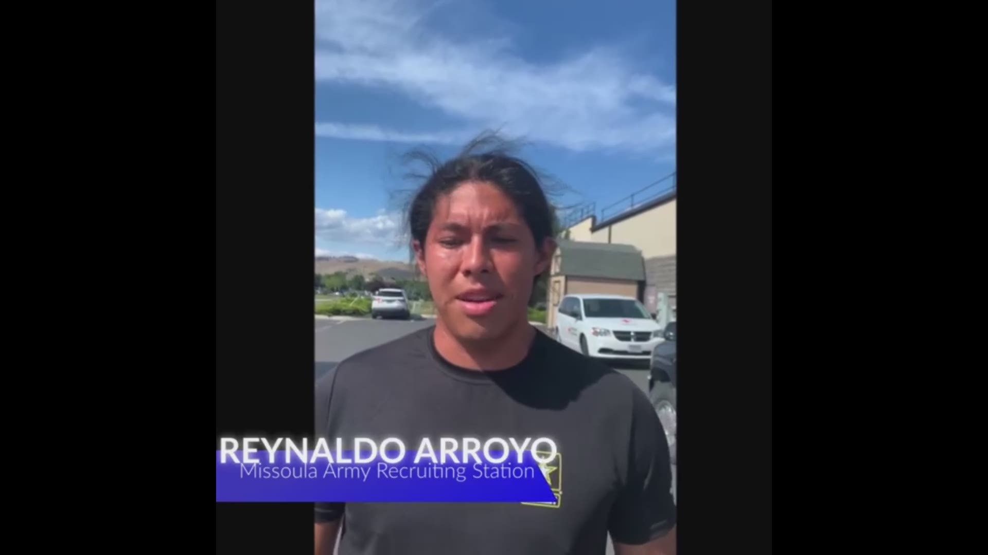 After growing his hair for 15 years, Reynaldo Arroyo donated it to Locks of Love when he enlisted in the Army.