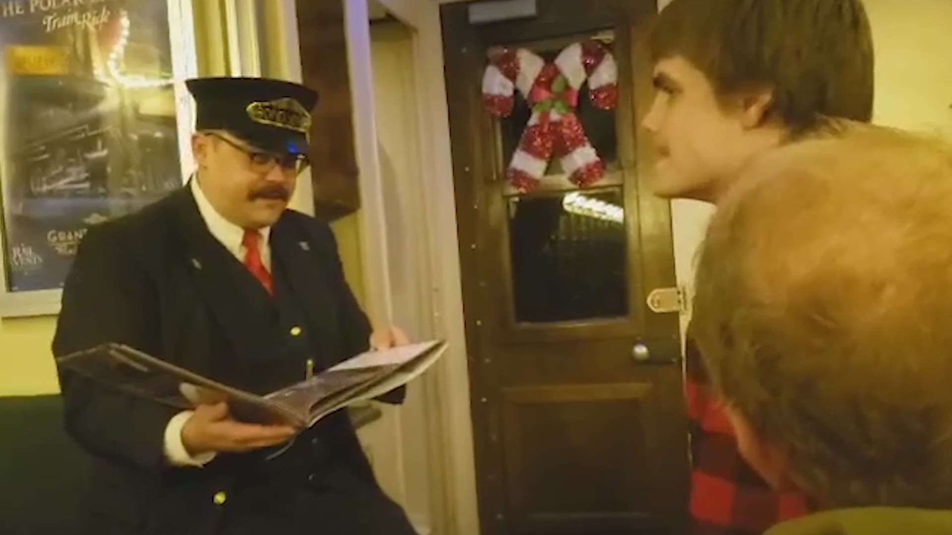Conductor Visits Teen With Autism After Polar Express Meltdown 12news Com