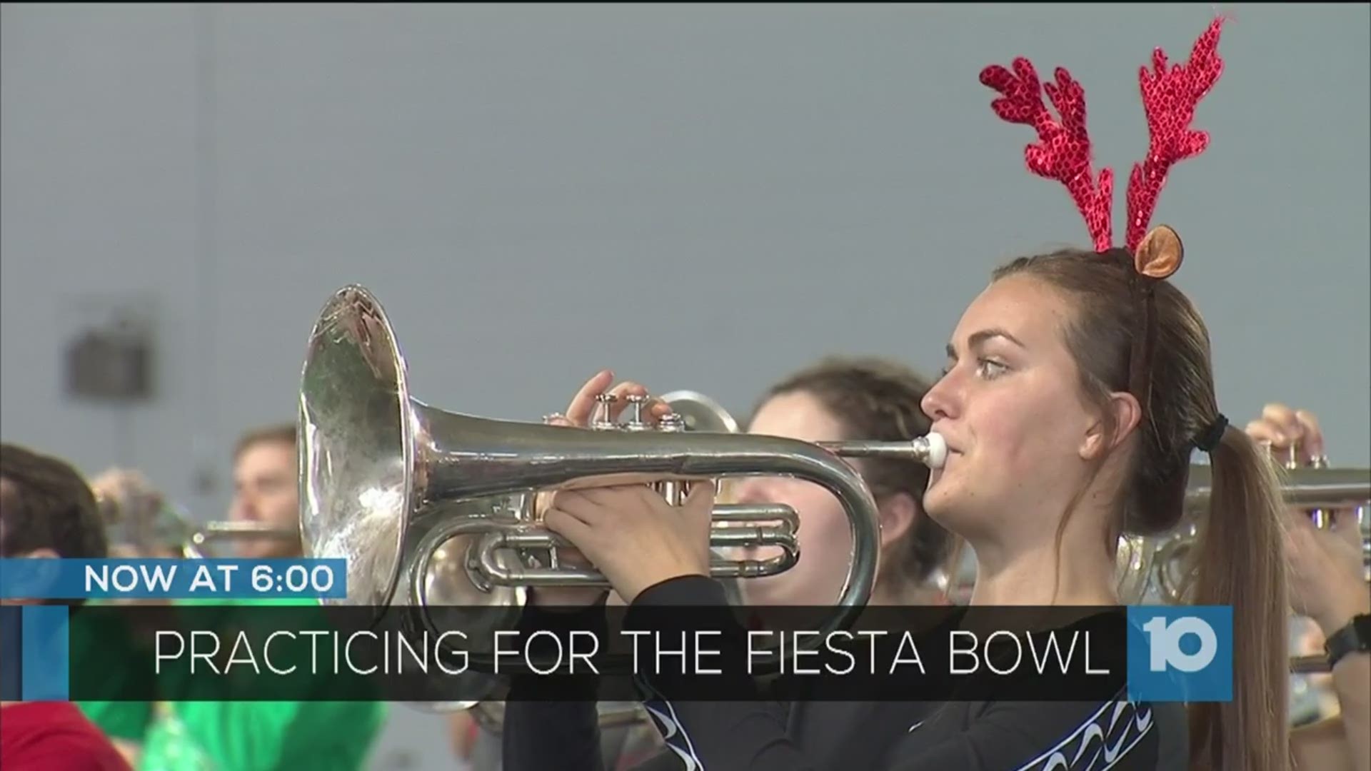 Cerebral palsy didn't stop him from living out his dream of playing in the OSU marching band