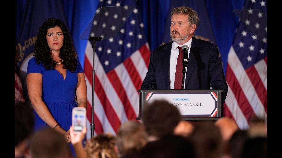 Rep. Massie concedes in costly Kentucky GOP primary against Trump-backed Gallrein