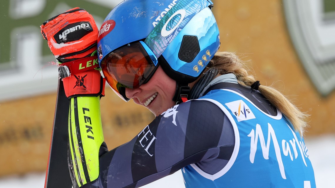 Mikaela Shiffrin membuat rekor wanita baru untuk kemenangan ski terbanyak