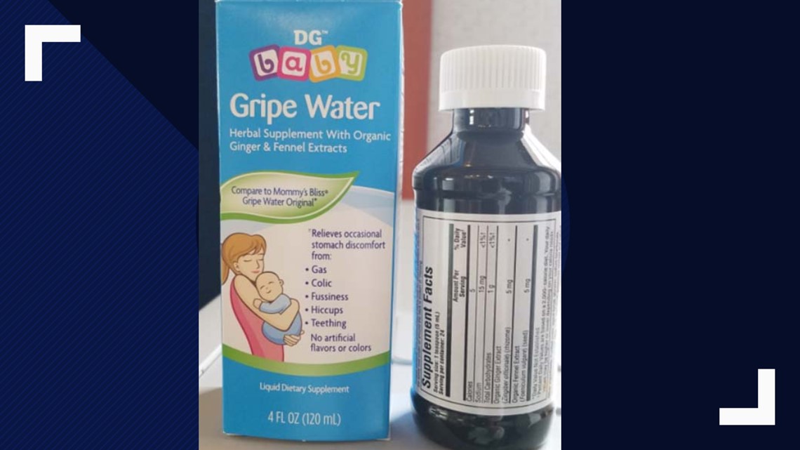gripe water mercury drug