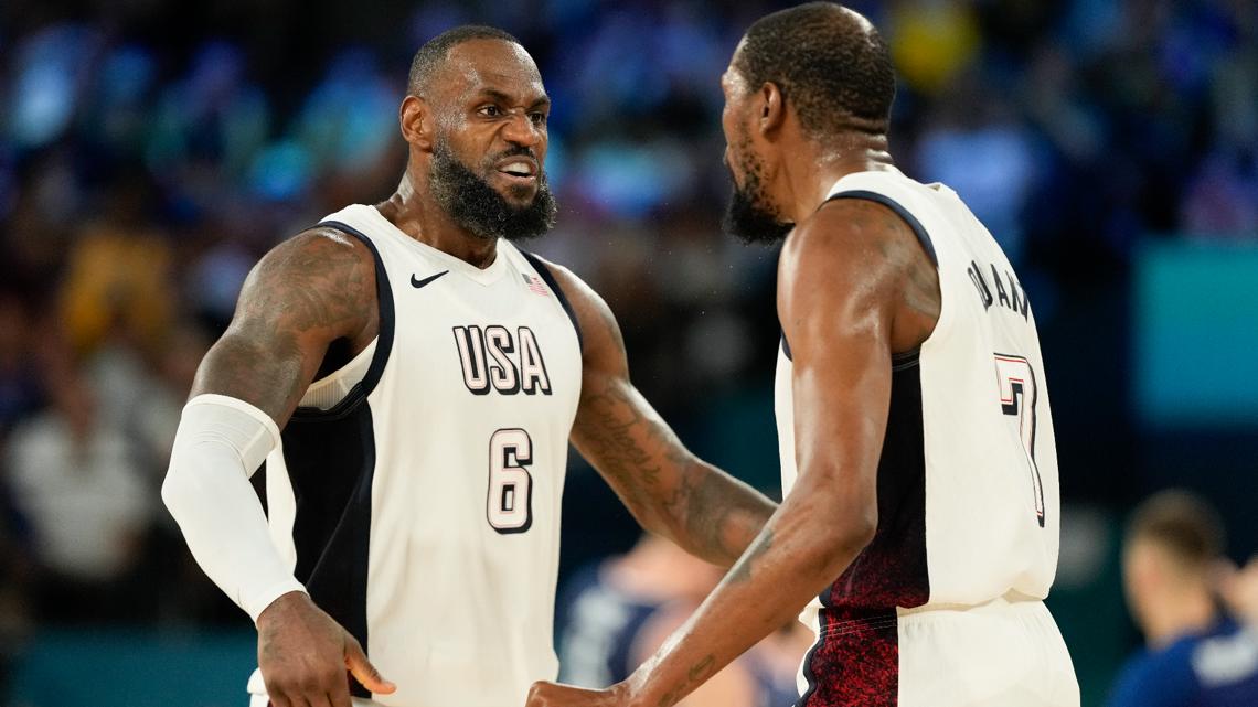 USA vs. France basketball gold medal game date and time