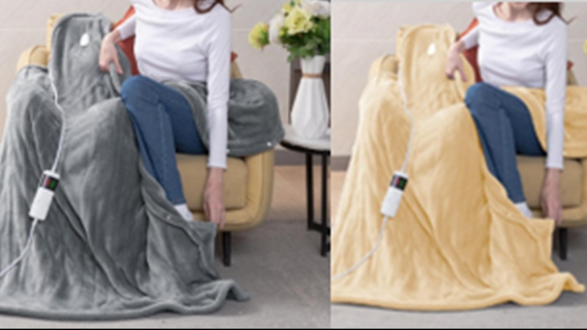 Heated sherpa throws and blankets sold on Amazon recalled for fire and ...