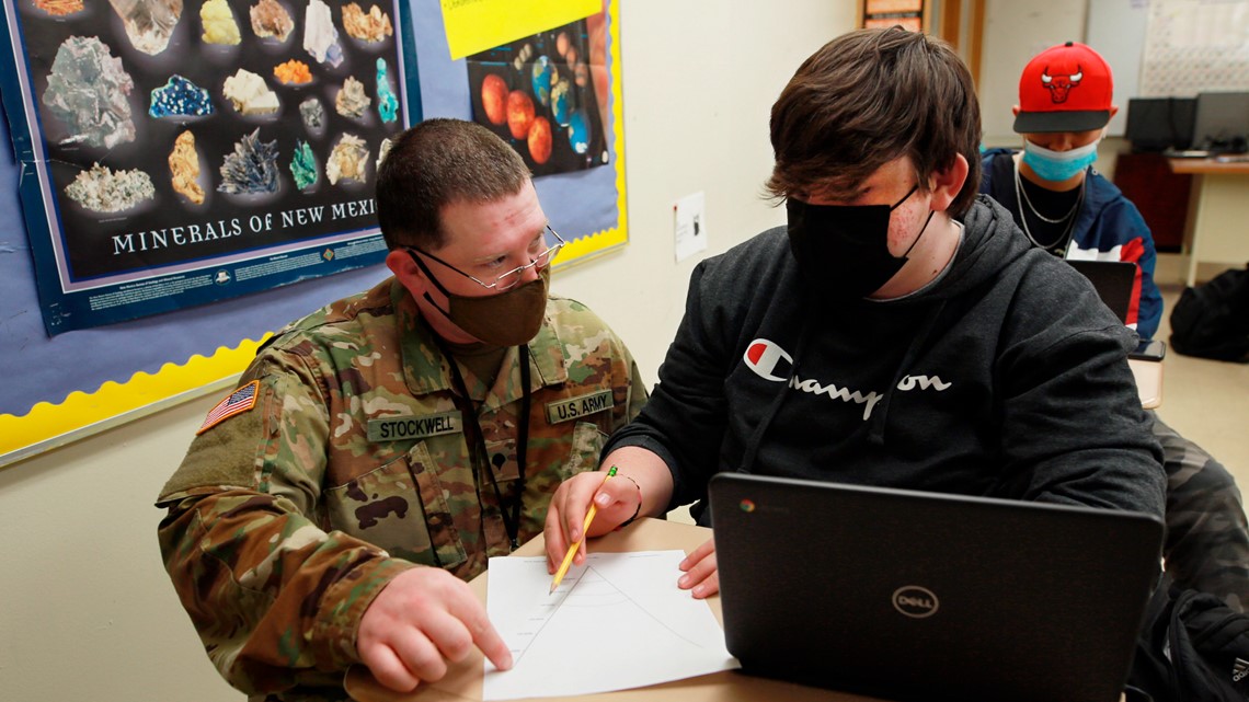 National Guard deploys to schools to ease teacher shortage - Vimarsana News