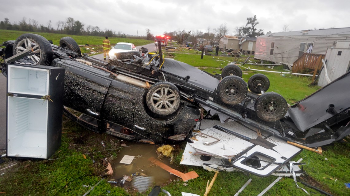 Winter storm damage: Tornadoes in Louisiana, Mississippi - Vimarsana News