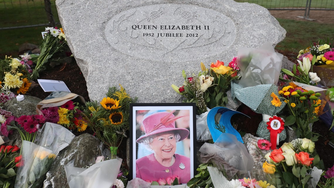 Peti mati Ratu Elizabeth melewati Skotlandia