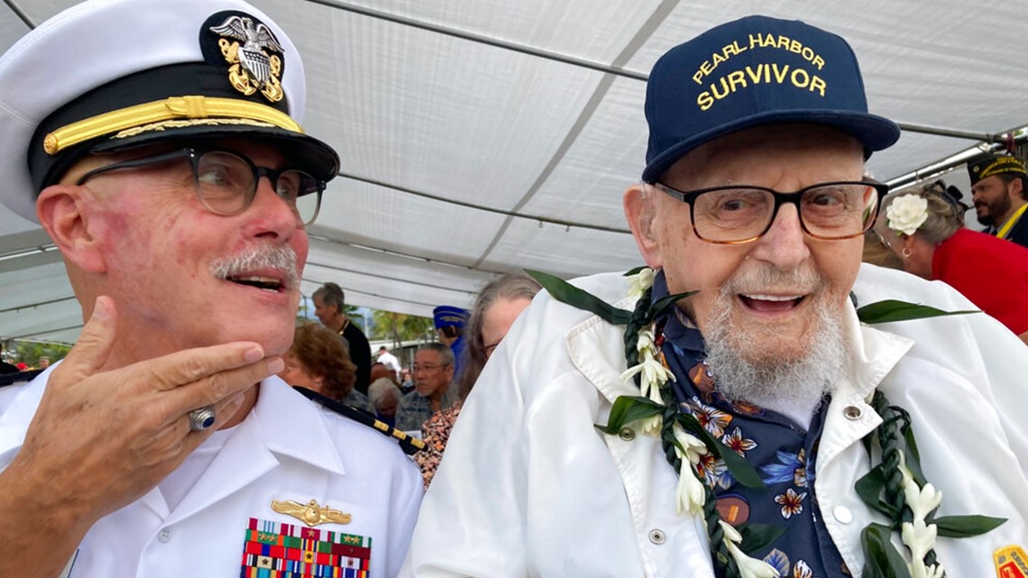 Veteran Pearl Harbor kembali ke Hawaii untuk peringatan 81 tahun