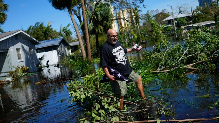 'Like being in the middle of the Gulf of Mexico': Hurricane Ian flattens Florida barrier islands