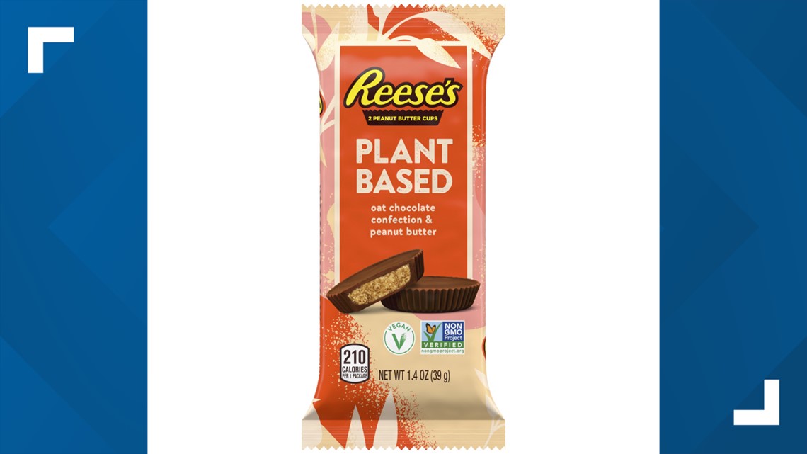 Hershey meluncurkan Peanut Butter Cups vegan Reese, cokelat batangan