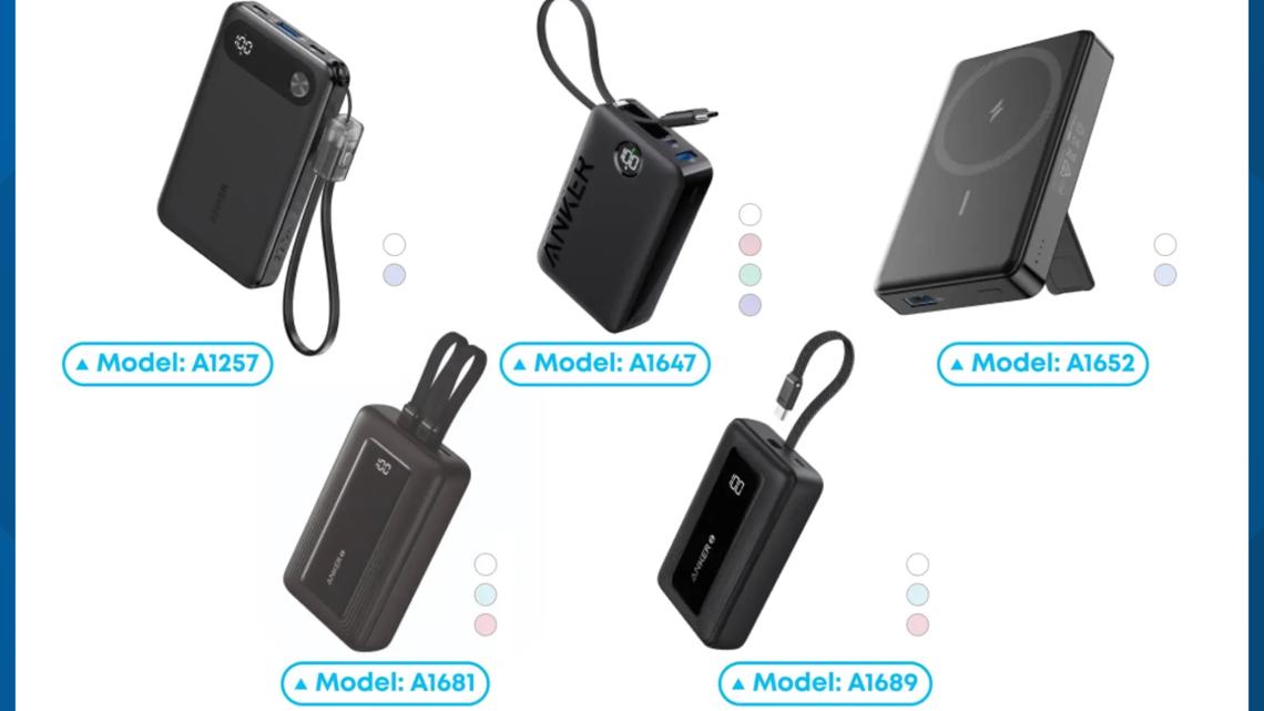 Anker recalls five more power bank models due to fire risk: See the full list