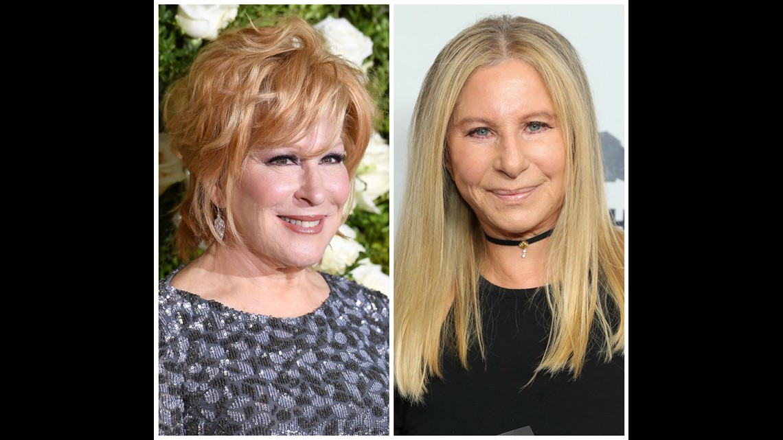 John Mccain Funeral Bette Midler Barbra Streisand Mock Trump After Ceremony 12news Com