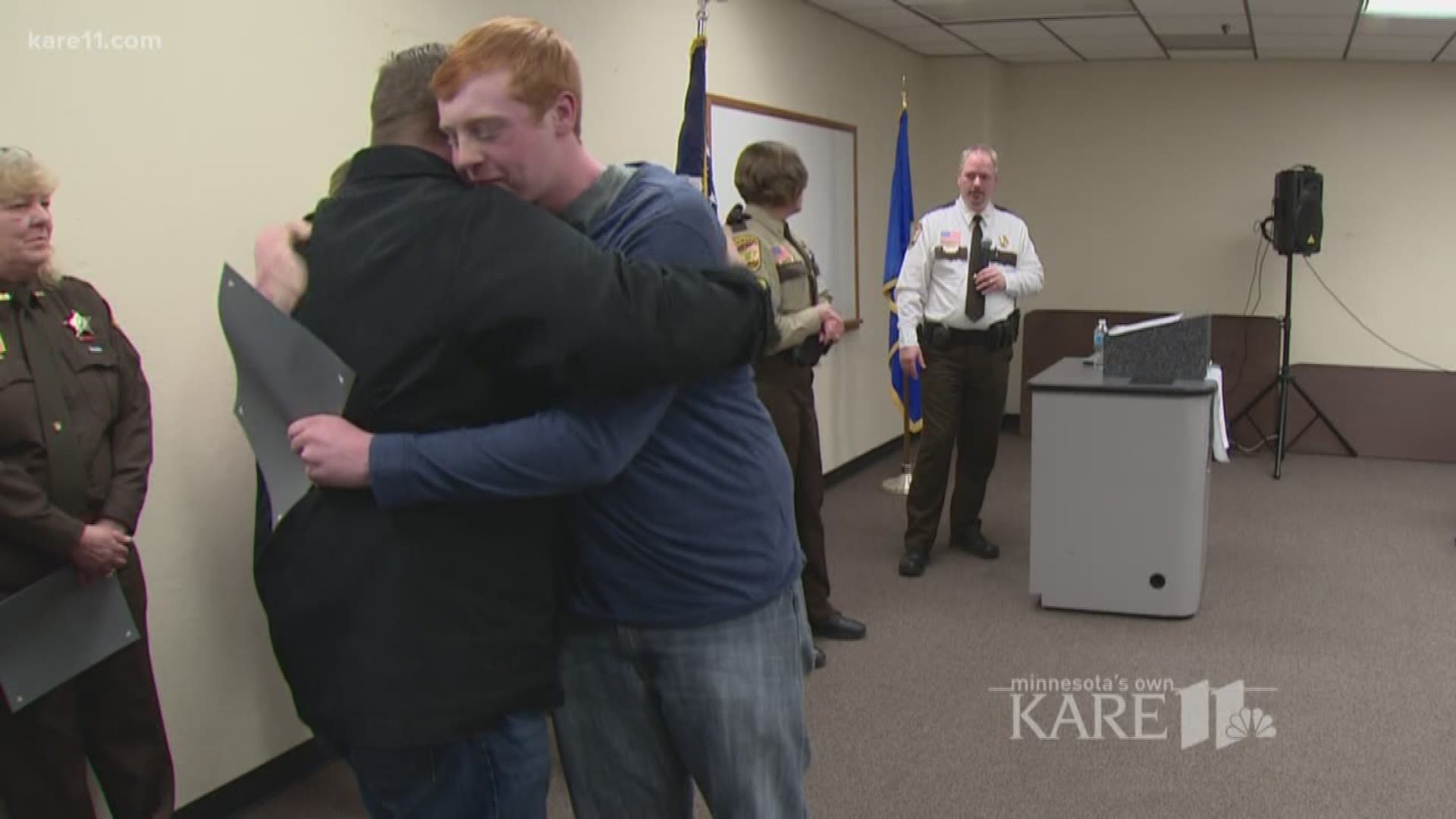 When Tom Geislinger collapsed at an auction, 17-year-old Ryley Pollock was ready. He'd been preparing all his life. https://kare11.tv/2JdbsnB