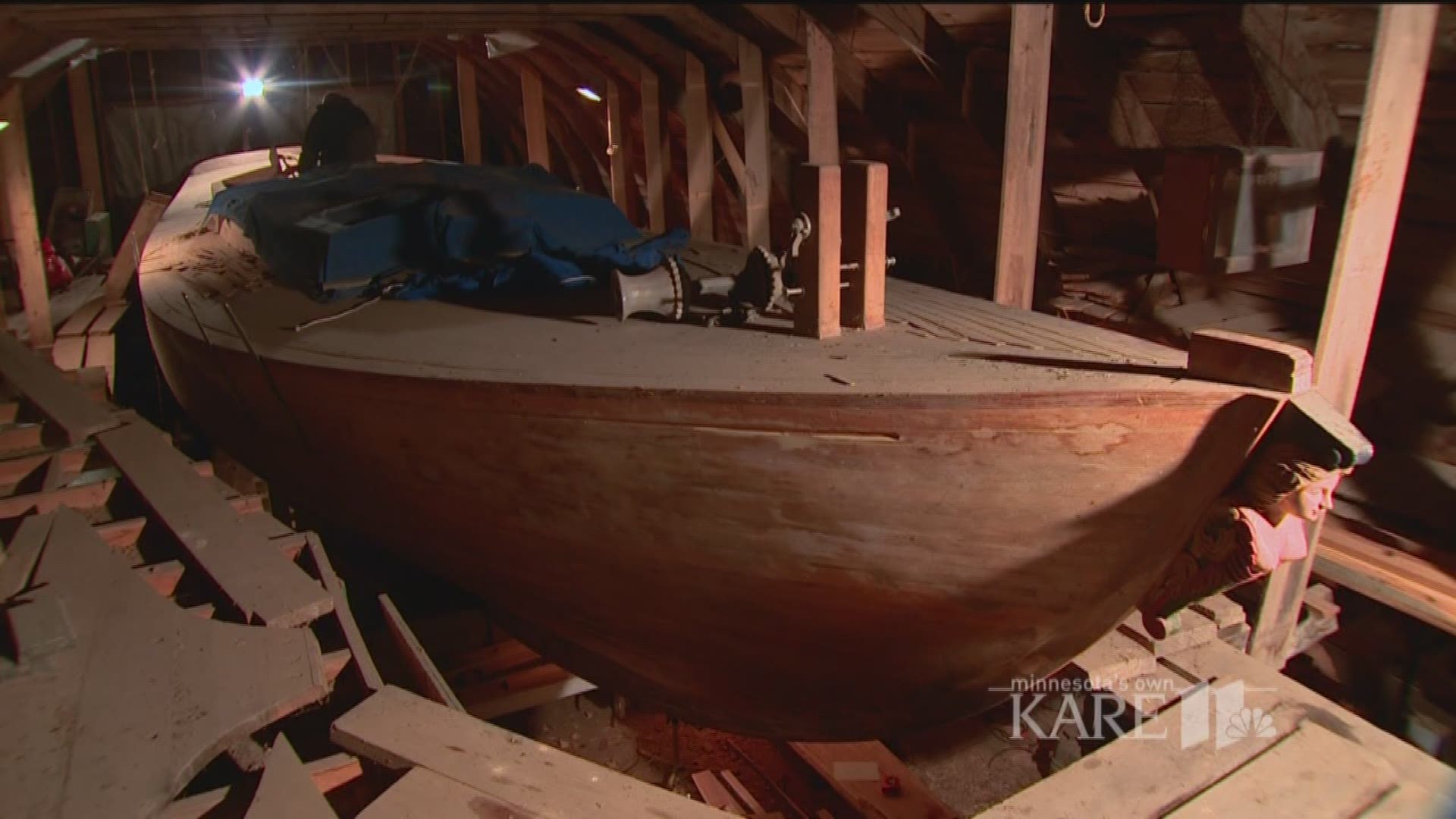 Modern day 'Noah' spends 32 years building boat