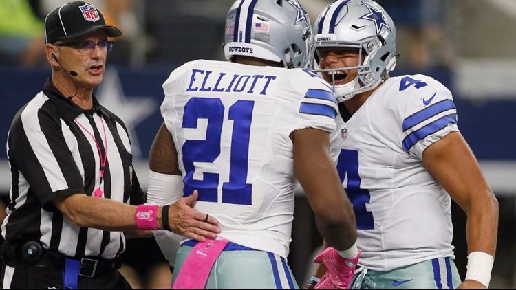 Prescott sharp again as Cowboys take division lead