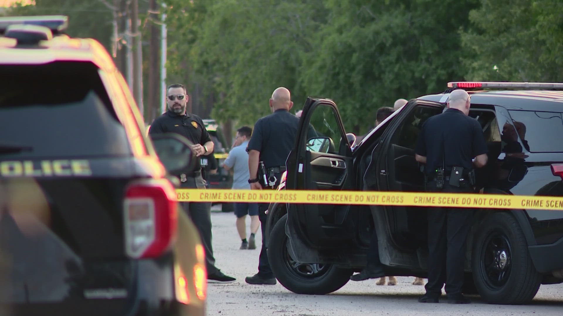 A suspect is in custody. 