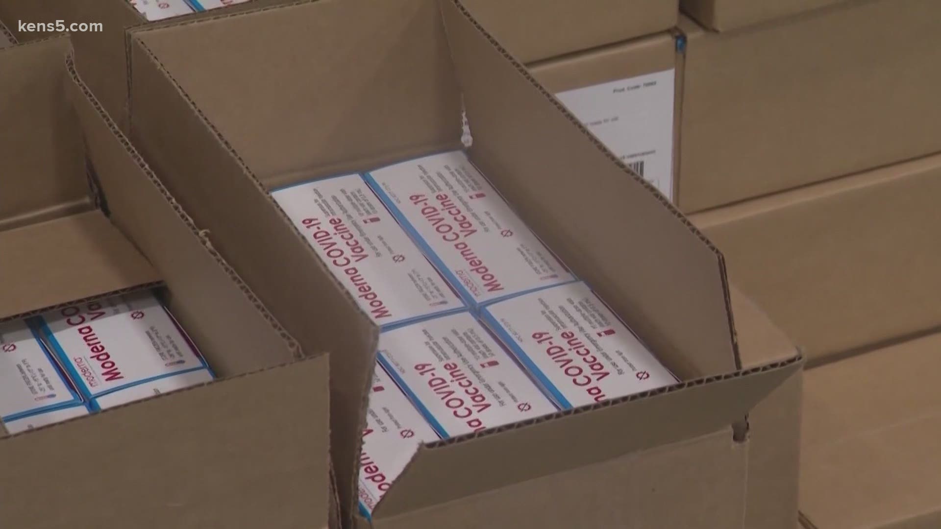 More than 60,000 doses of the new Moderna vaccine are expected to be delivered to Texas.