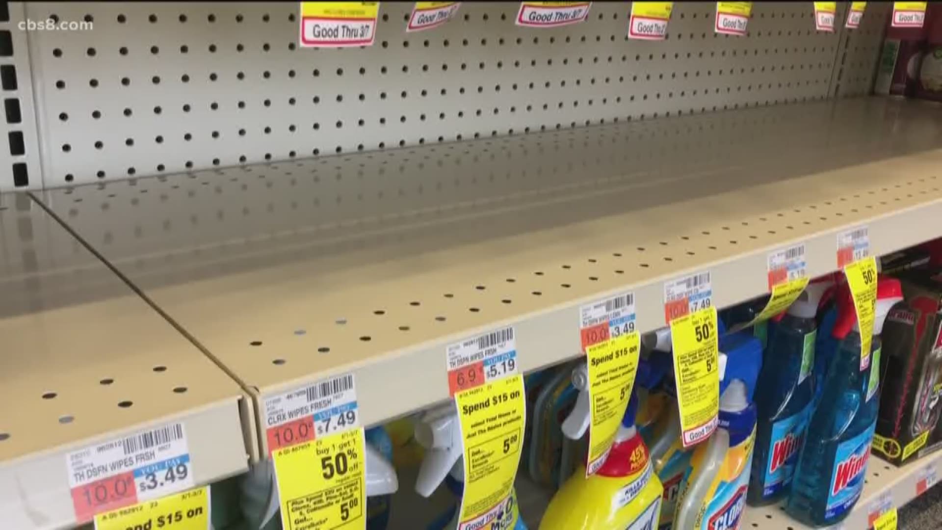 The City Attorney's Office warned San Diegans Friday of price gouging amid global worries about the spread of the novel coronavirus.