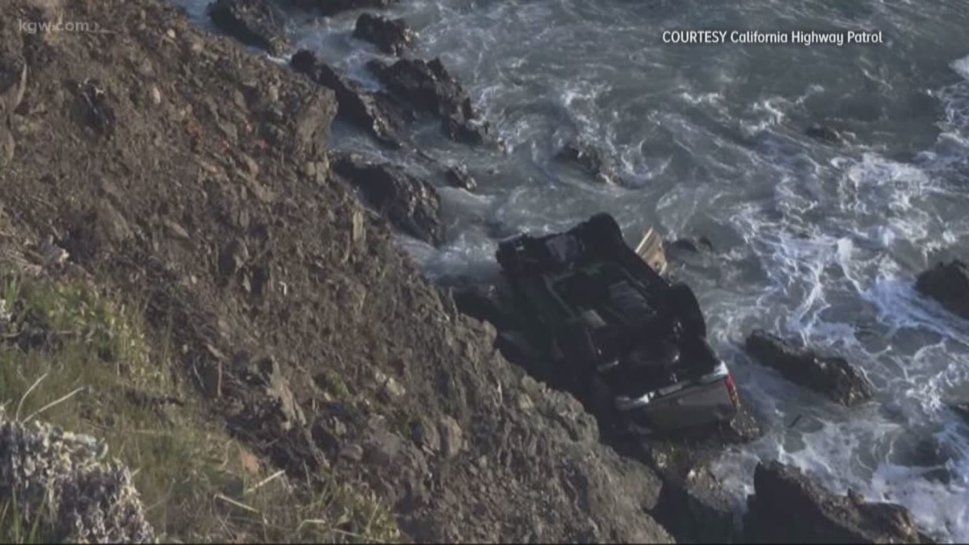 CHP: Hart family SUV accelerated off cliff