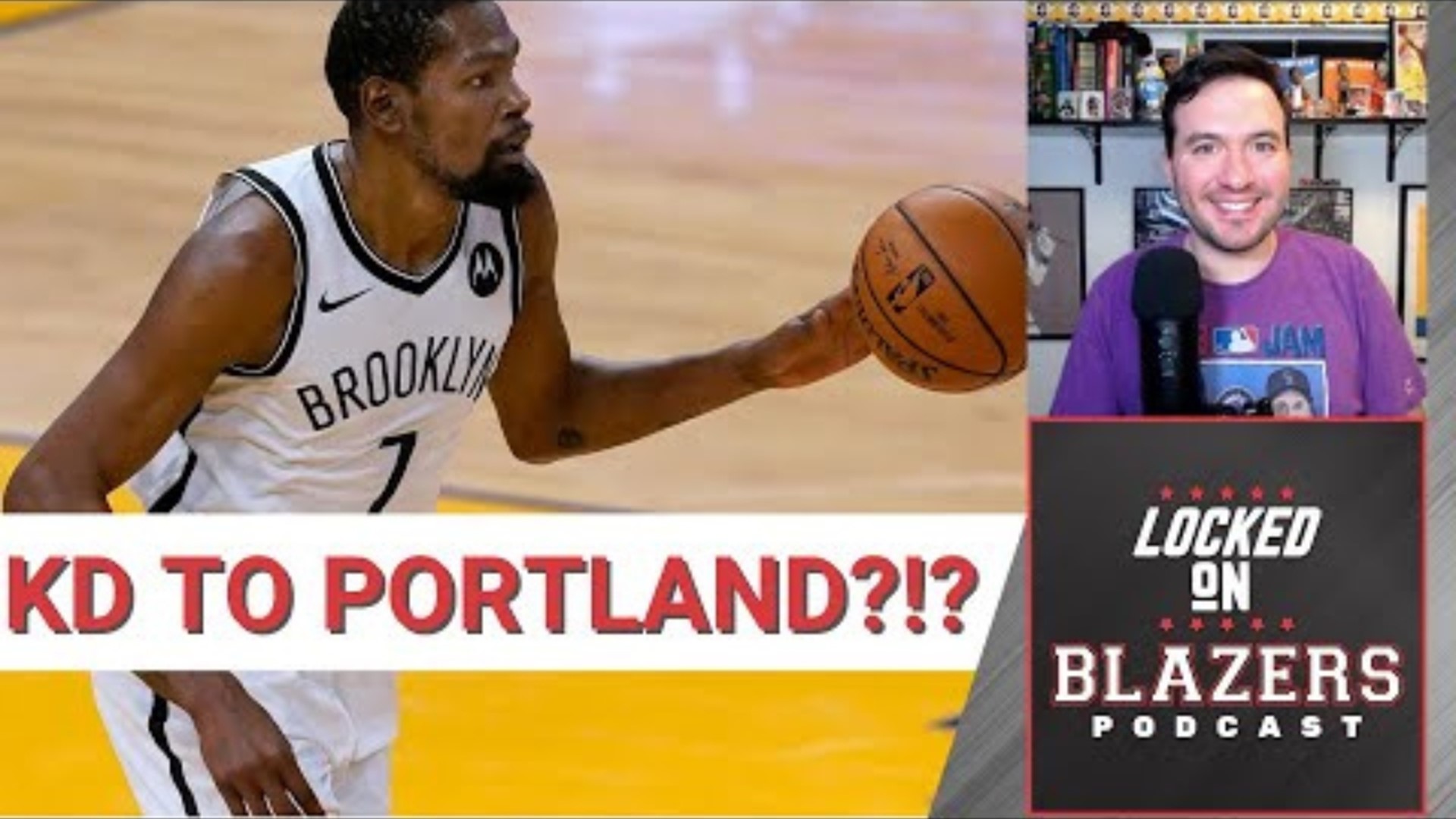 Damian Lillard did his part in starting the KD to Portland fantasy. Could the Blazers swing a trade for Durant? Probably not. No. OK, but let's have some fun anyway.