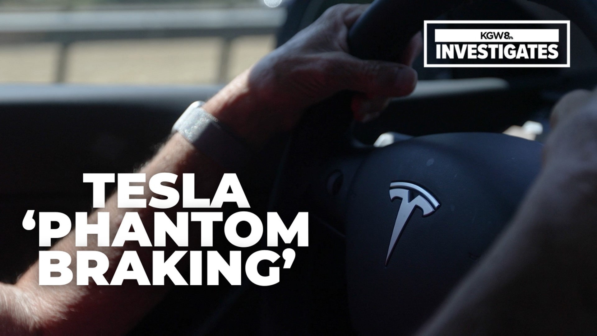 A KGW investigation documented hundreds of complaints about Tesla cars slamming the brakes for imagined hazards. It even happened during the reporting of this story.