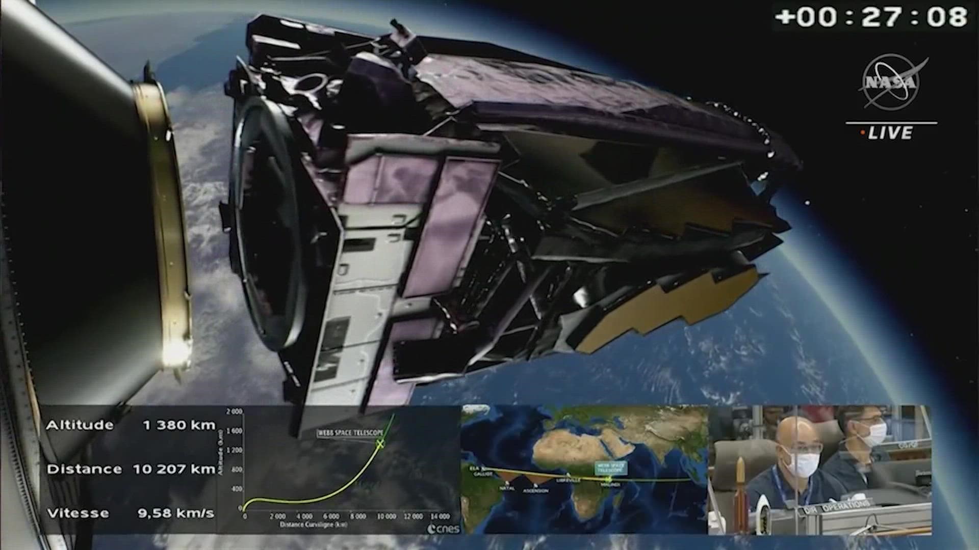 The James Webb Space Telescope is about a million miles away from Earth and astrophysicists around the world can't wait to find out what it has found.