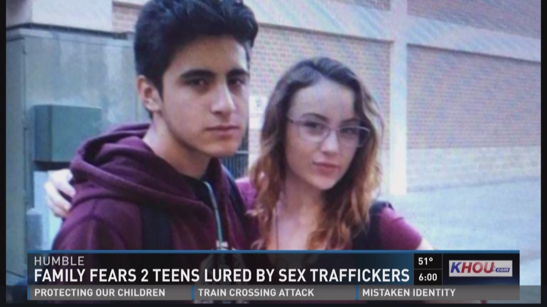 Experts fear teen couple was lured by sex traffickers 12news
