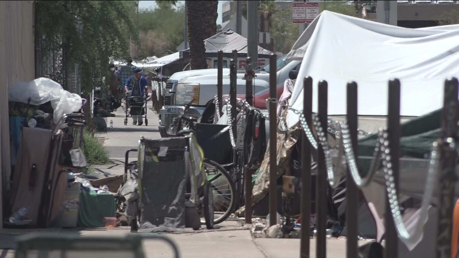 The city set aside money to help the issues of homelessness in Phoenix. But where does that money go? The 12News i-team digs deeper into the case.