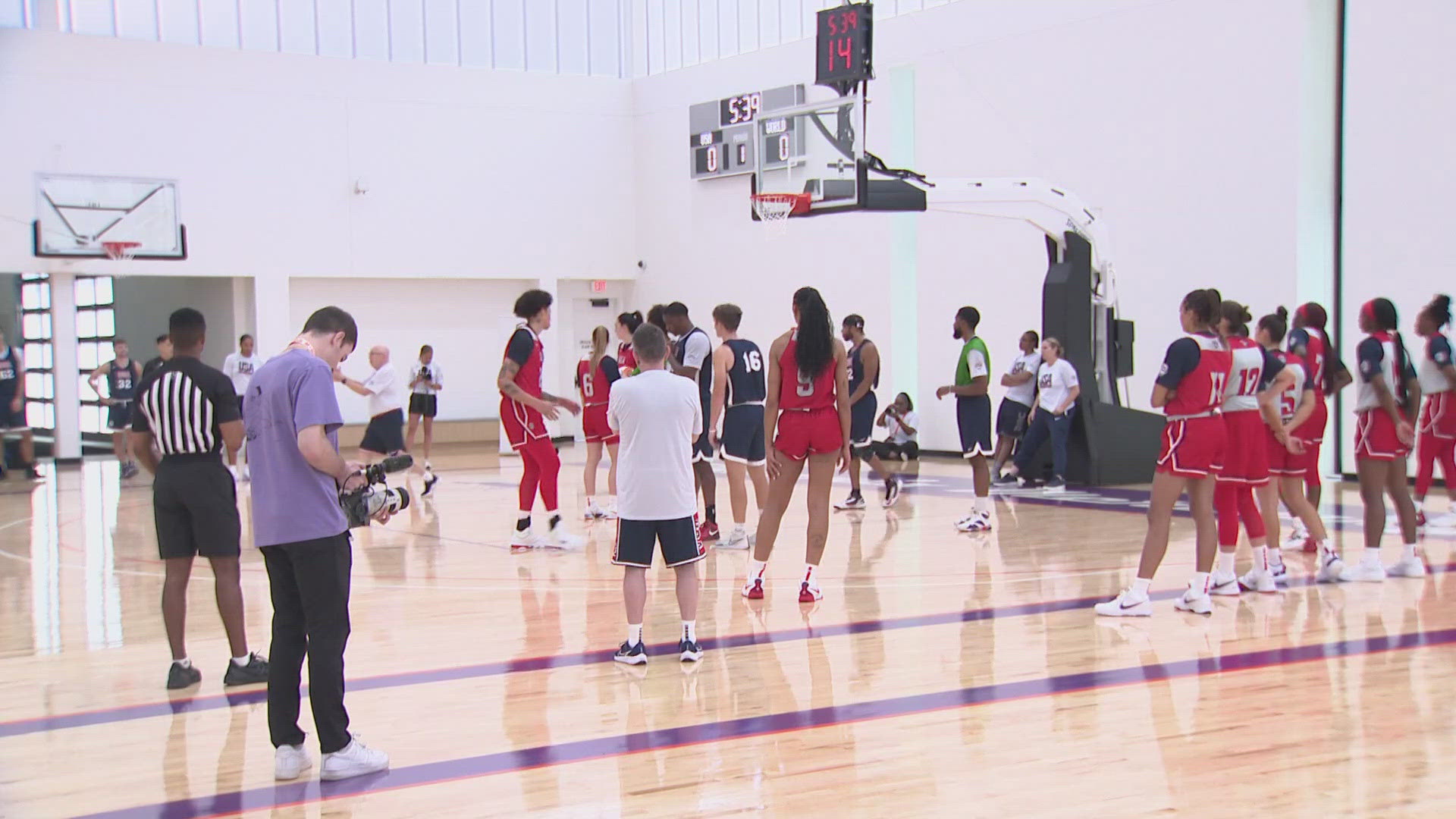 The state-of-the-art Mercury practice facility opened this week ahead of the WNBA All Star game in Phoenix.