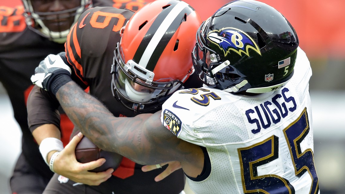 Terrell Suggs to sign for Arizona Cardinals after 16 seasons with