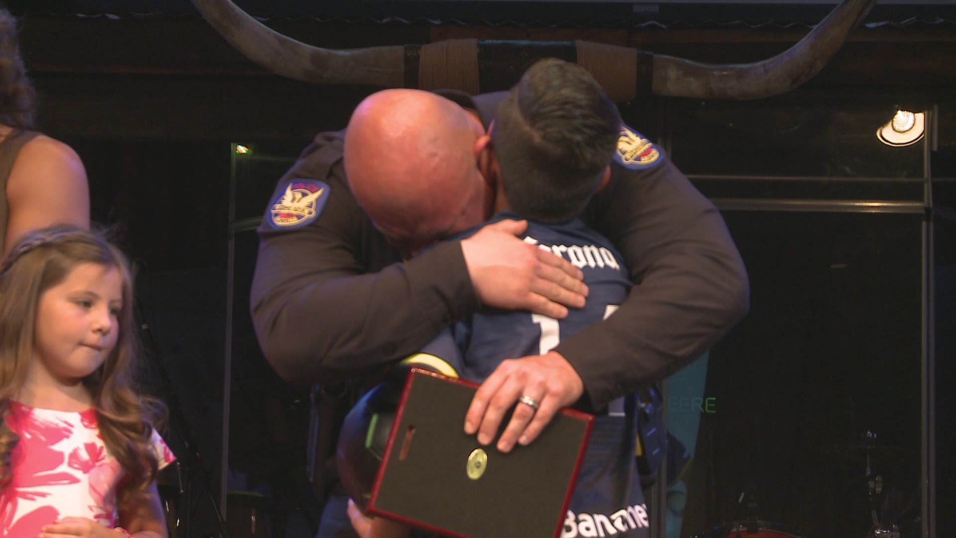 WATCH: Phoenix officer reunites with boy he saved