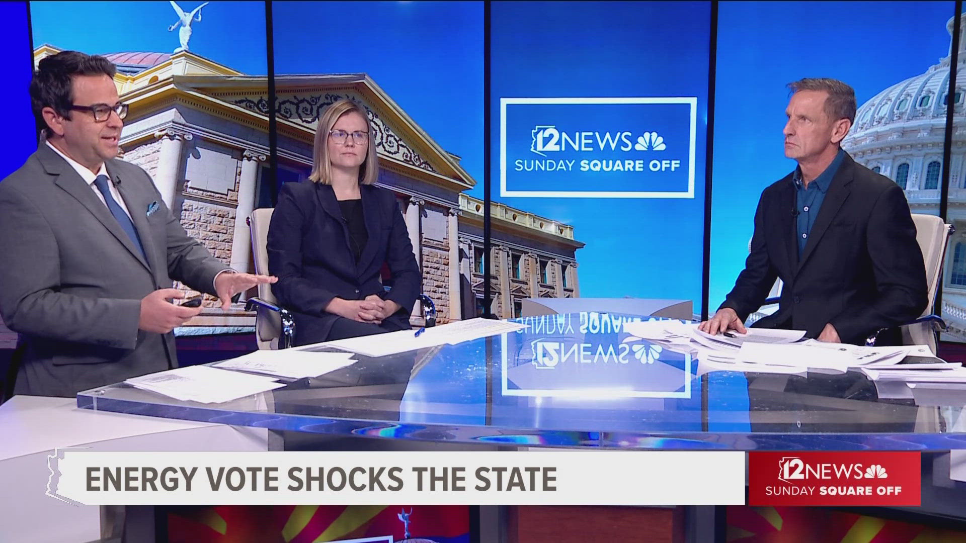 Caryn Potter of the sustainable energy nonprofit SWEEP and Paul Walker, energy markets consultant, discuss the Arizona Corporation Commission’s 3-2 vote this week.