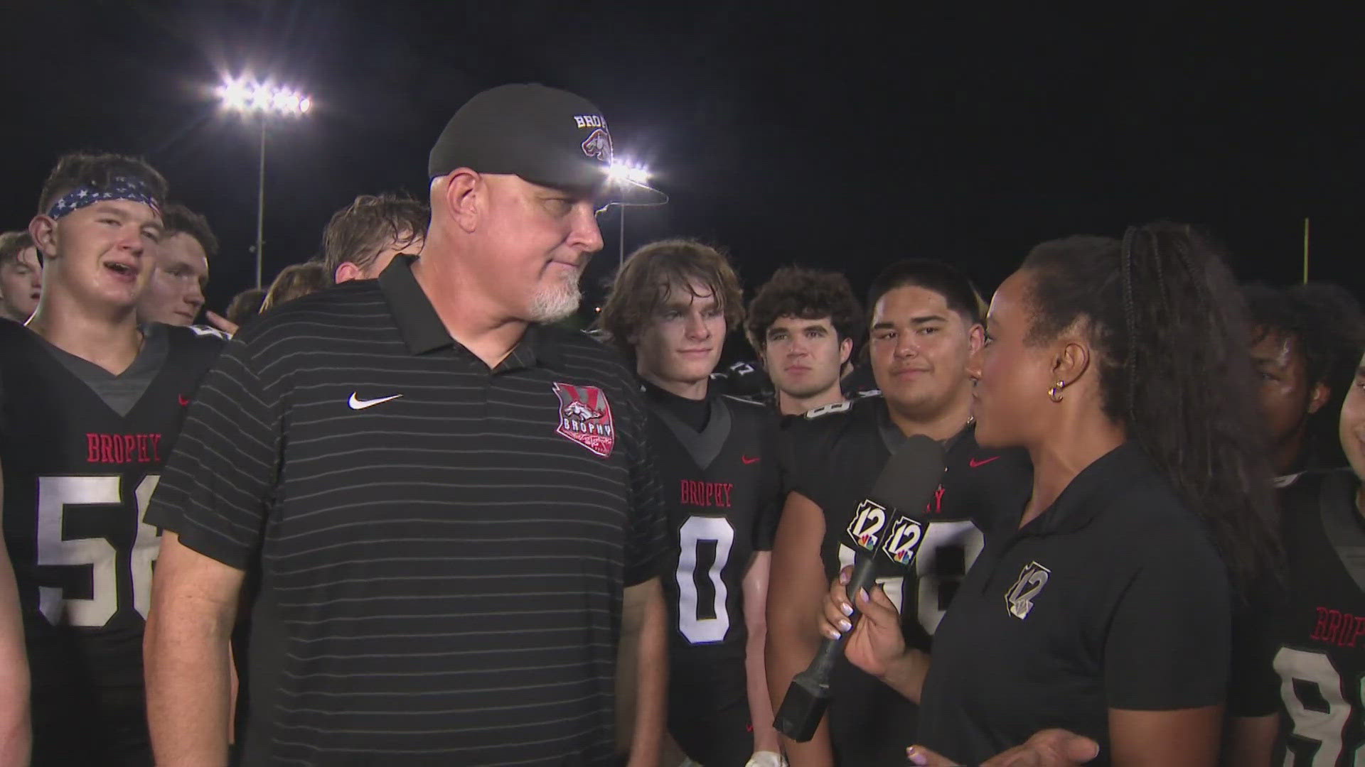 Friday Night Fever went on the road with the Brophy Broncos this week. 