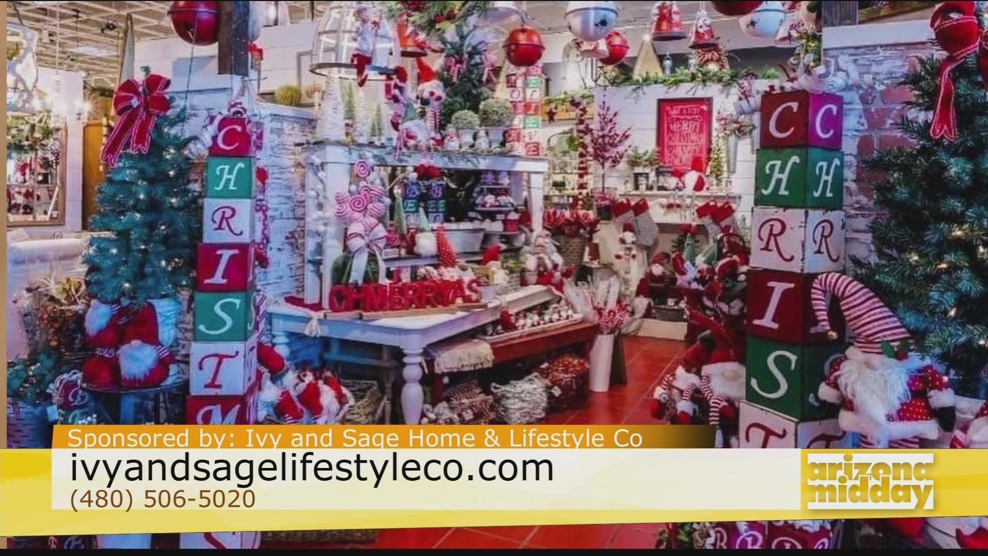 Kim Davis with Ivy & Sage Lifestyle Co shows us some of the cute finds at their Christmas Market!