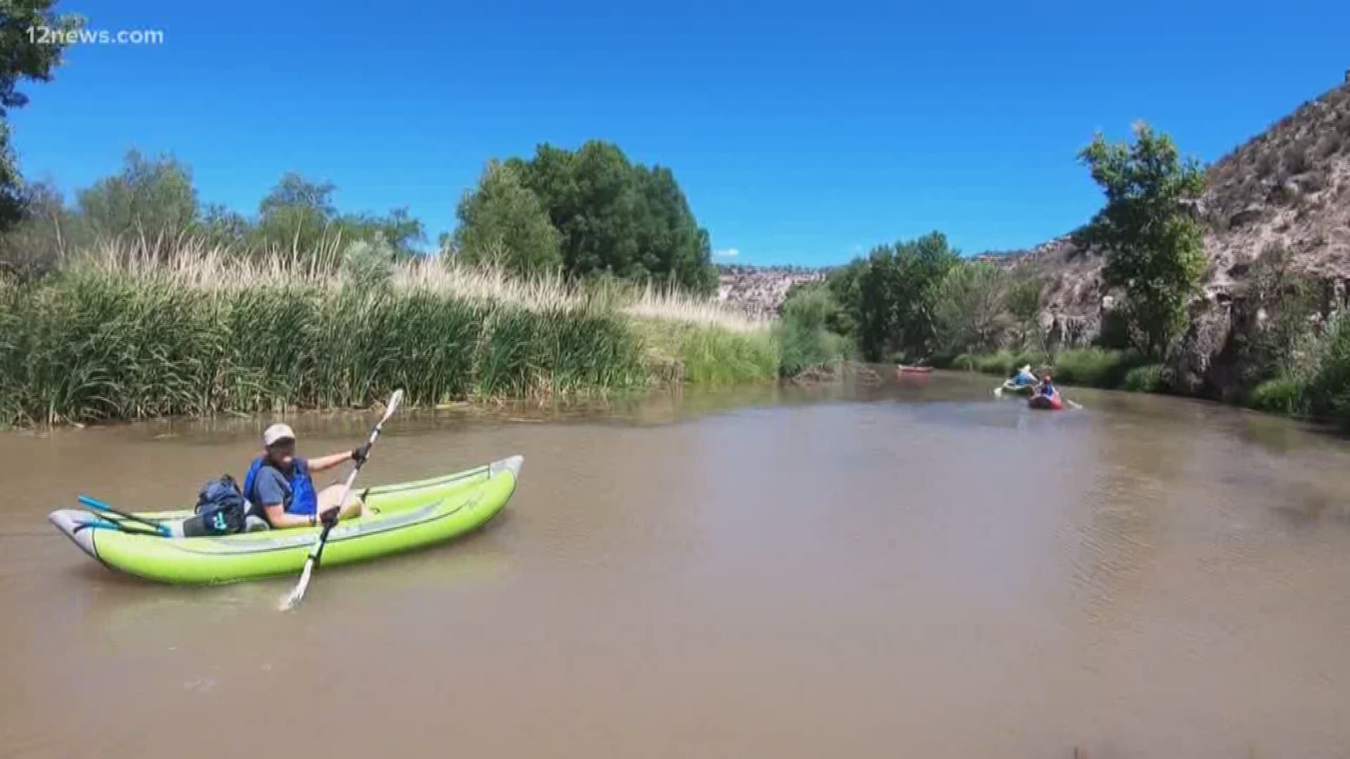Watch this adventure down the rapids of the Verde River for some incredible scenery.