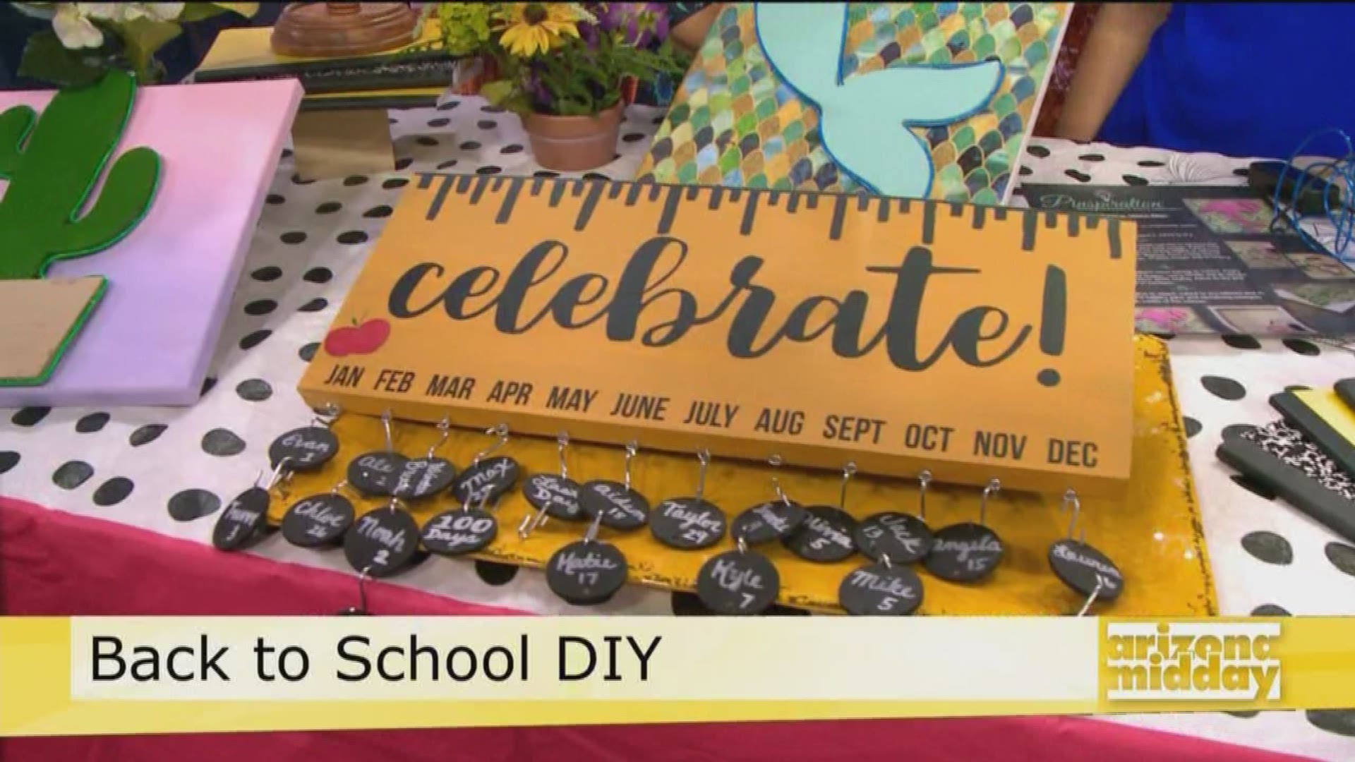Brooke Roe with Pinspiration shows us how to create a few back to school crafts perfect for your student or a gift for a favorite teacher!
