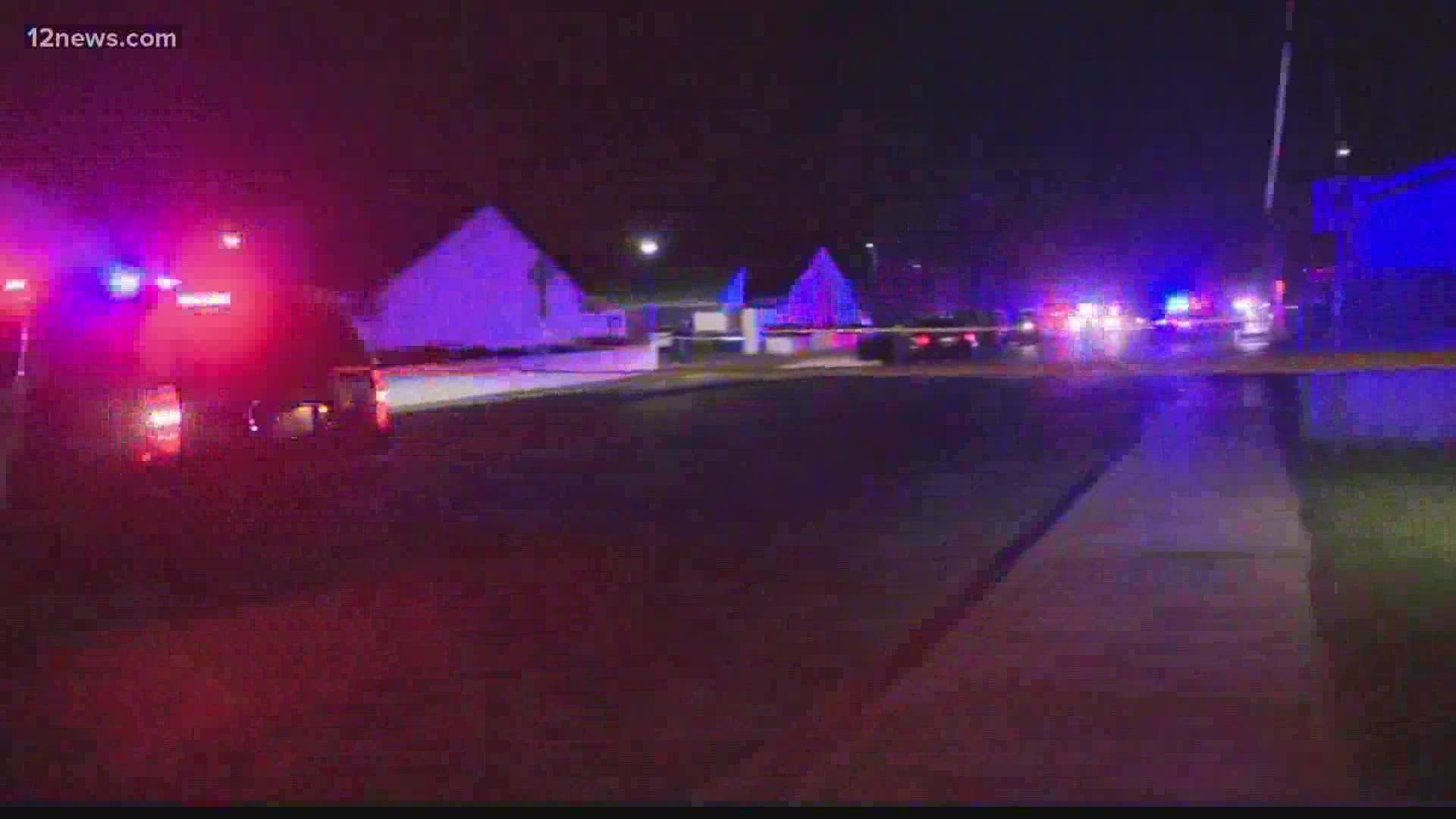 Search for answers is on after police open fire, kill a man after a family dispute in Mesa.