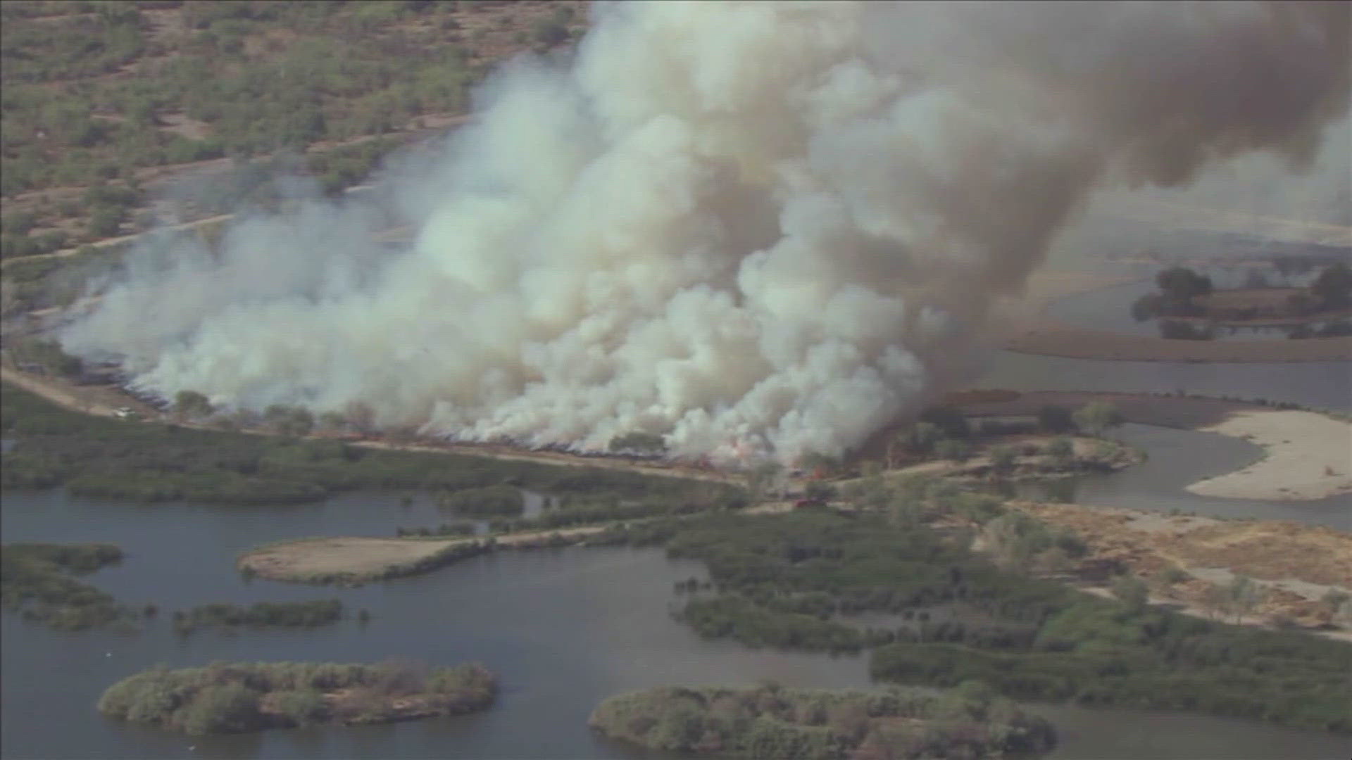 The Phoenix Fire Department says it is not beneficial for wildlife when vegetation becomes overgrown. That's why prescribed burns are so important.