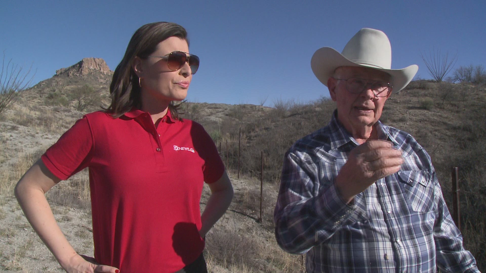 A Southern Arizona rancher likened border patrol to the defense of a football team.