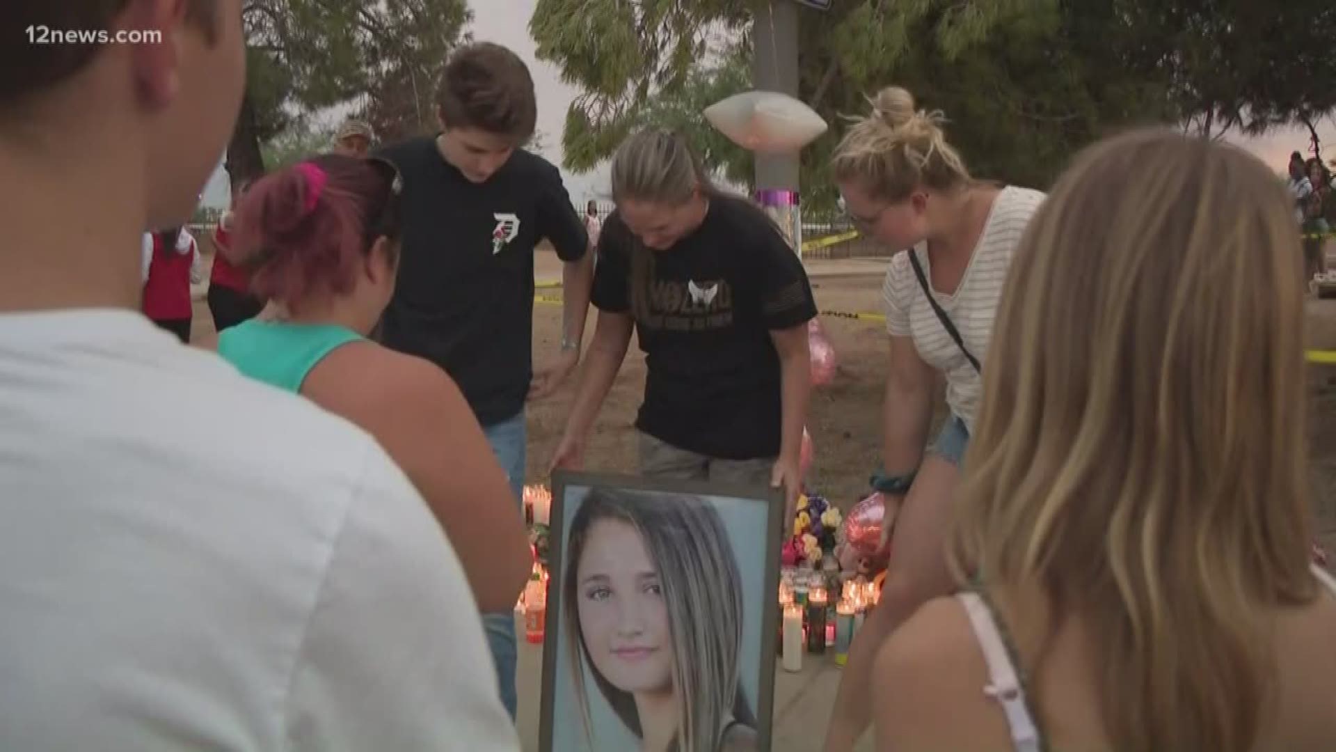 Hundreds came to a candlelight vigil Monday night to remember Ella Thomas and honor her life.