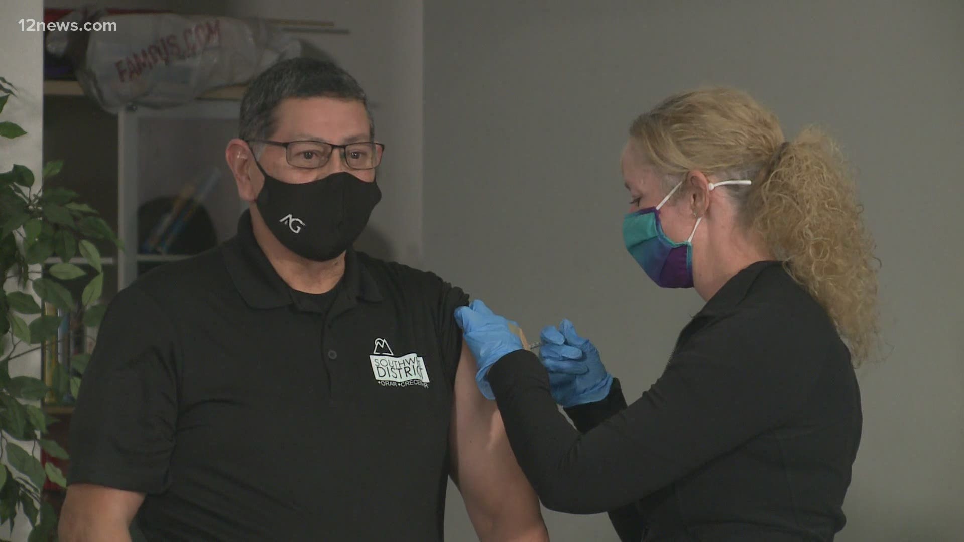 Faith leaders in the Valley received their COVID-19 vaccine and are encouraging others to do the same. It's a step toward tackling distrust in communities of color.