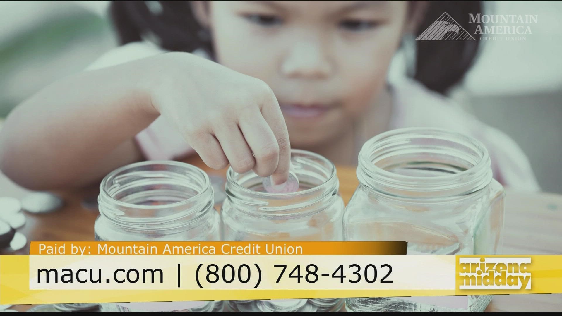 Angie Phillips with Mountain America Credit Union talks about teaching kids about money and ways to do it.