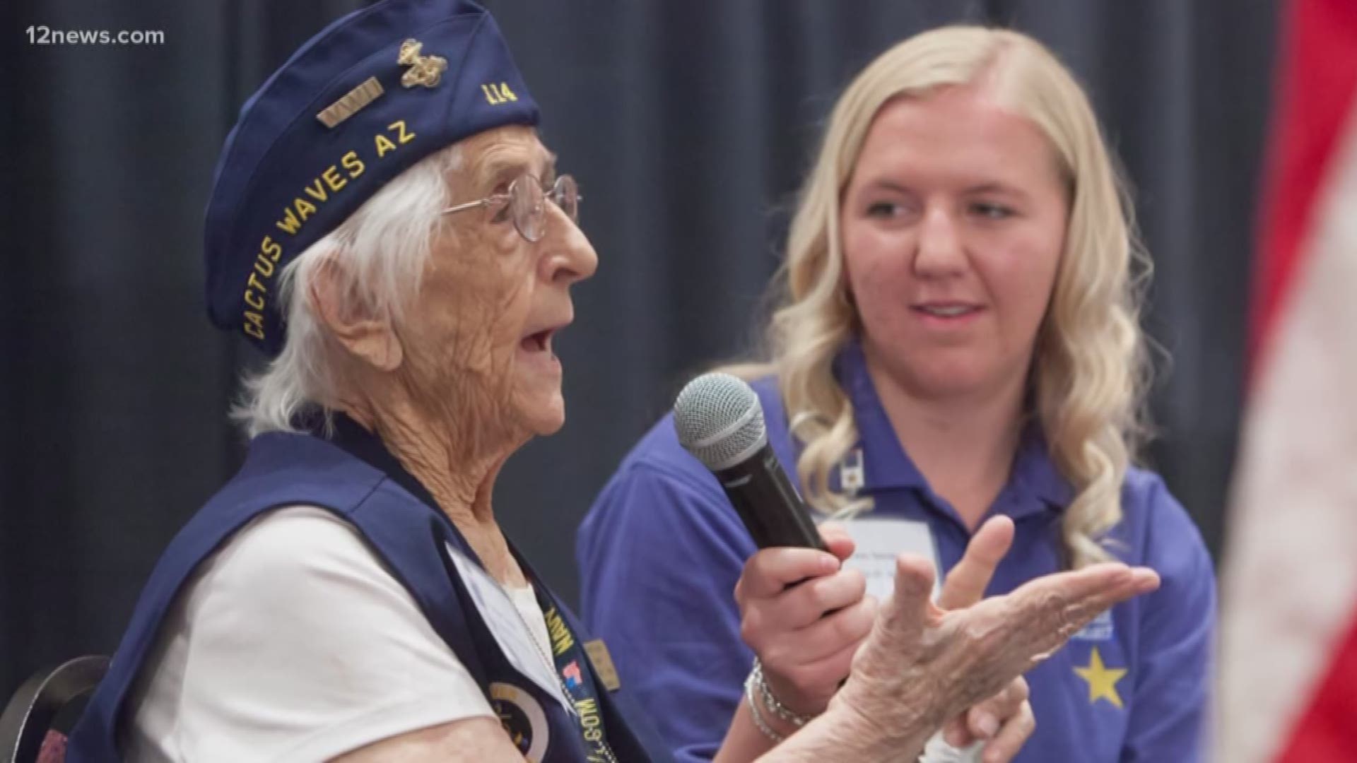 A program in Arizona is giving students the opportunities to hear and preserve veterans' stories.